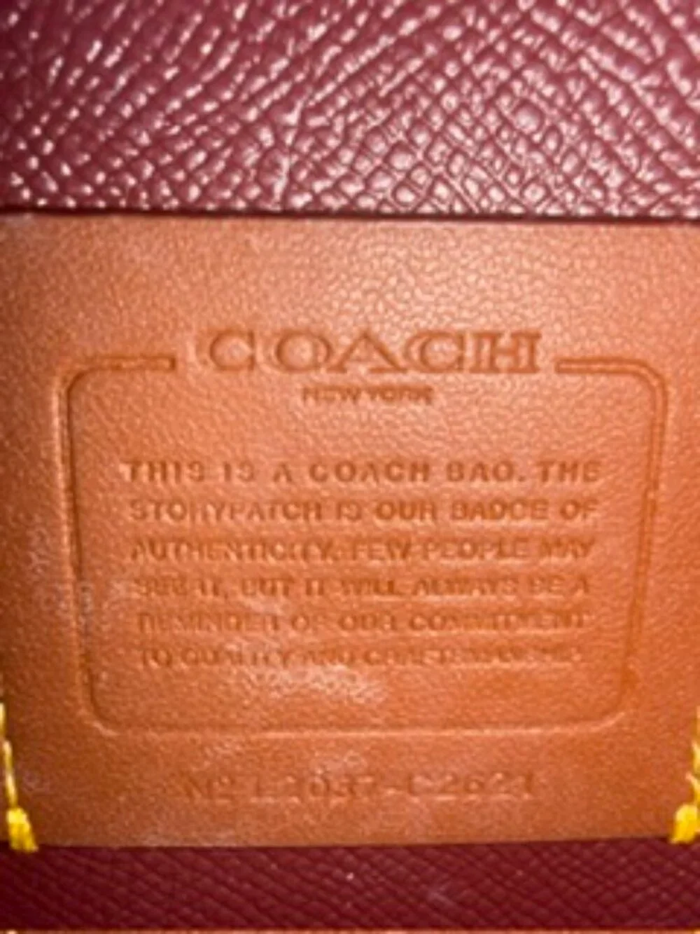 Coach Pebble Leather Small Satchel